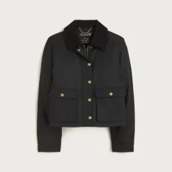 Cropped Barn Jacket™ in ripstop cotton