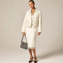 Cropped Barn Jacket™ in ripstop cotton