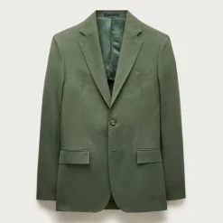 Crosby Classic-fit suit jacket in Baird McNutt Irish cotton-linen blend