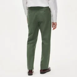 Crosby Classic-fit suit pant in Baird McNutt Irish cotton-linen blend