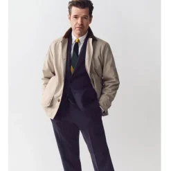 Crosby Classic-fit suit pant in Italian wool