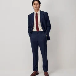 Crosby Classic-fit suit pant in Italian wool
