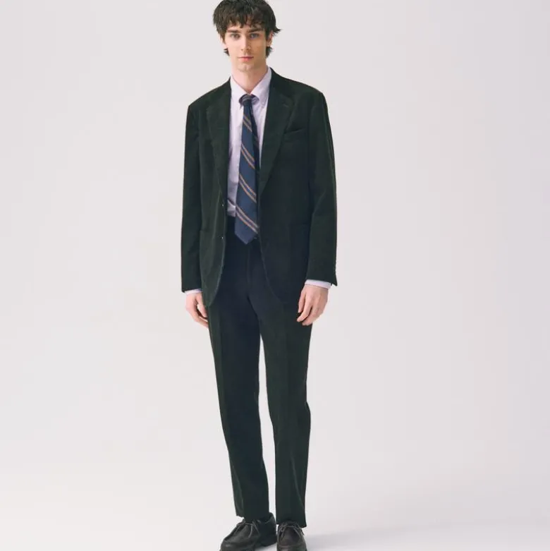 Crosby Classic-fit suit pant in Italian corduroy