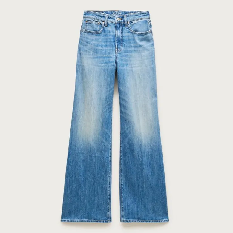 Curvy denim trouser jean