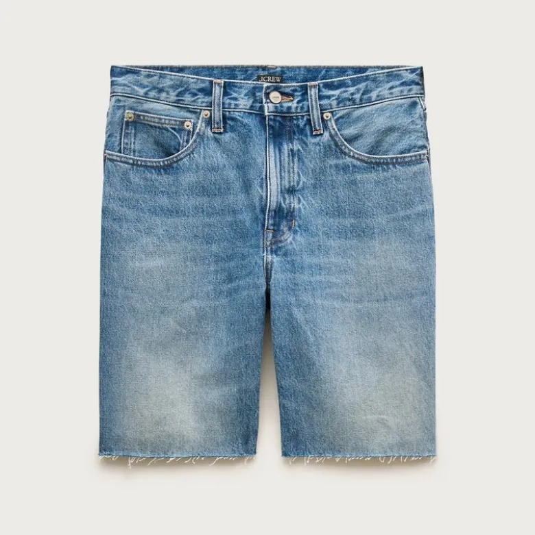 Denim bermuda short