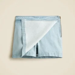 Denim skort