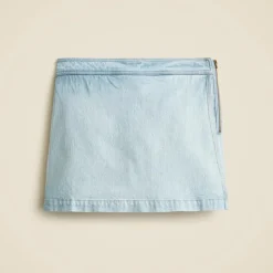 Denim skort