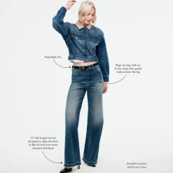 Denim trouser jean