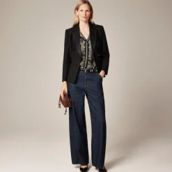 Drapey camp-collar shirt in paisley scarf print