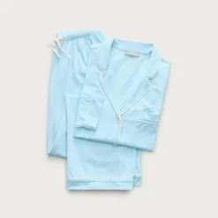 Dreamy cotton-blend pajama pant set