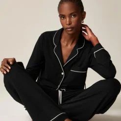 Dreamy cotton-blend pajama pant set