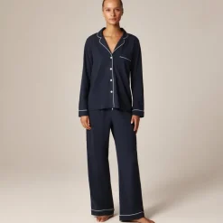 Dreamy cotton-blend pajama pant set