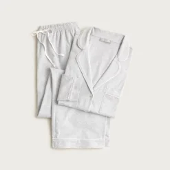 Dreamy cotton-blend pajama pant set