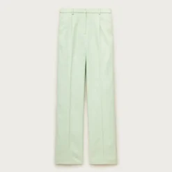 Essential wide-leg pant in Gramercy linen blend