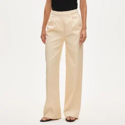 Essential wide-leg pant in Gramercy linen blend