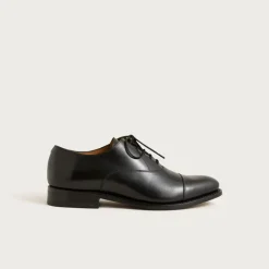 Essex cap toe oxfords in leather