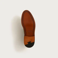Essex split-toe bluchers in leather