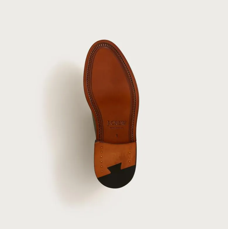 Essex split-toe bluchers in leather
