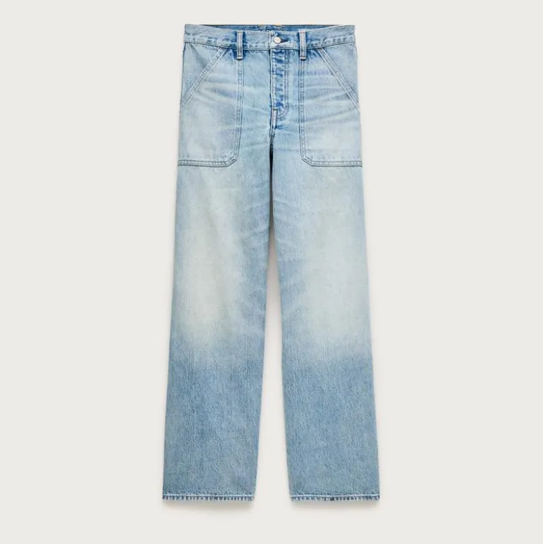 Everyday wide-leg ankle jean in rigid