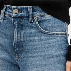 Everyday wide-leg ankle jean in semi-stretch