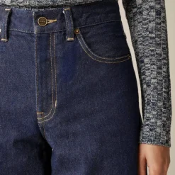 Everyday wide-leg ankle jean in rigid