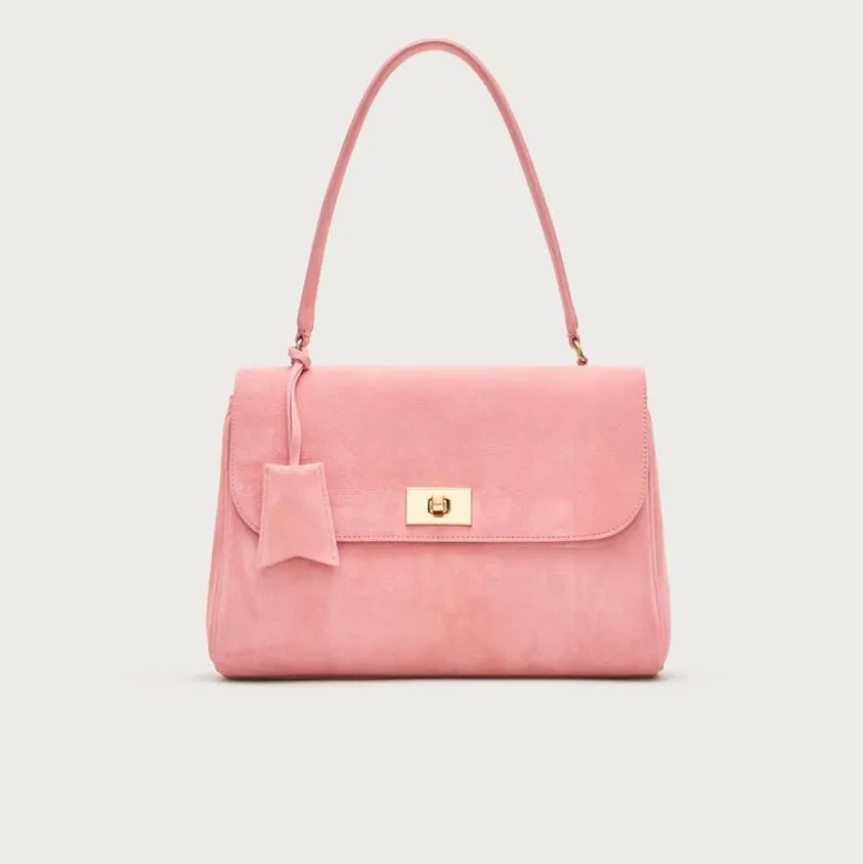 Evie shoulder bag in suede