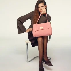 Evie shoulder bag in suede