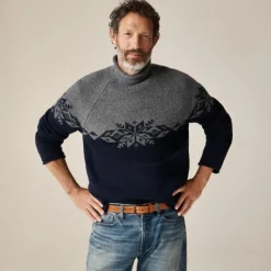 Fair Isle Rollneck™ sweater in lambswool