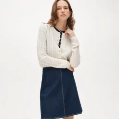 Fairfax skirt in denim