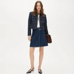Fairfax skirt in denim