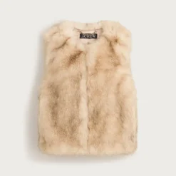 Faux-fur vest