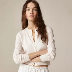 Featherweight cashmere cardigan