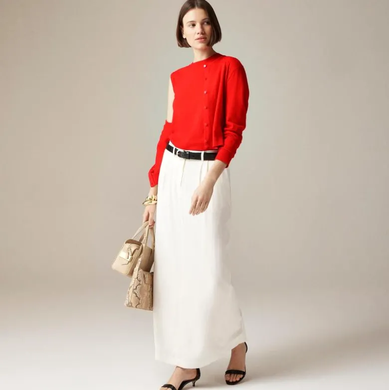 Featherweight cashmere cardigan