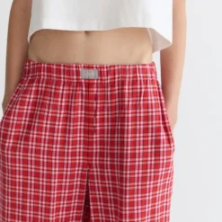 Flannel pajama pant in tartan