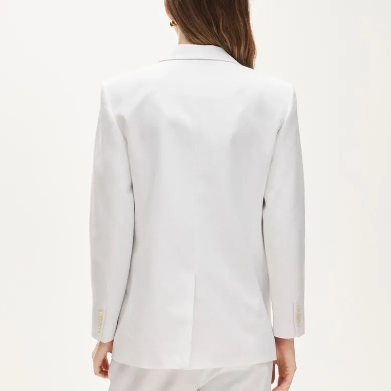 Gamine blazer in Gramercy linen blend
