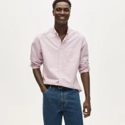 Garment-dyed Classic oxford shirt