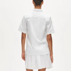 Garçon short-sleeve shirt in cotton poplin