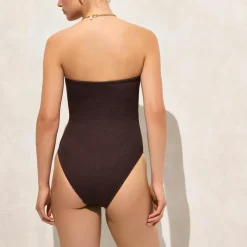 Gemma bandeau scrunchie one-piece