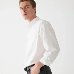 Giant-fit oxford shirt