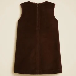 Girls' corduroy pinafore dress