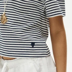 Girls' everyday T-shirt in vintage jersey