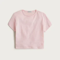 Girls' everyday T-shirt in vintage jersey