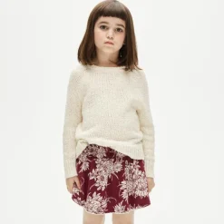 Girls' Marina beach sweater in cotton blend