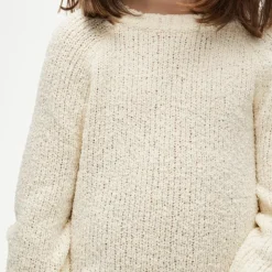 Girls' Marina beach sweater in cotton blend