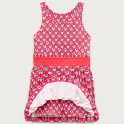 Girls' match point dress in performance jersey
