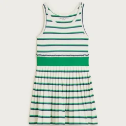 Girls' match point dress in performance jersey