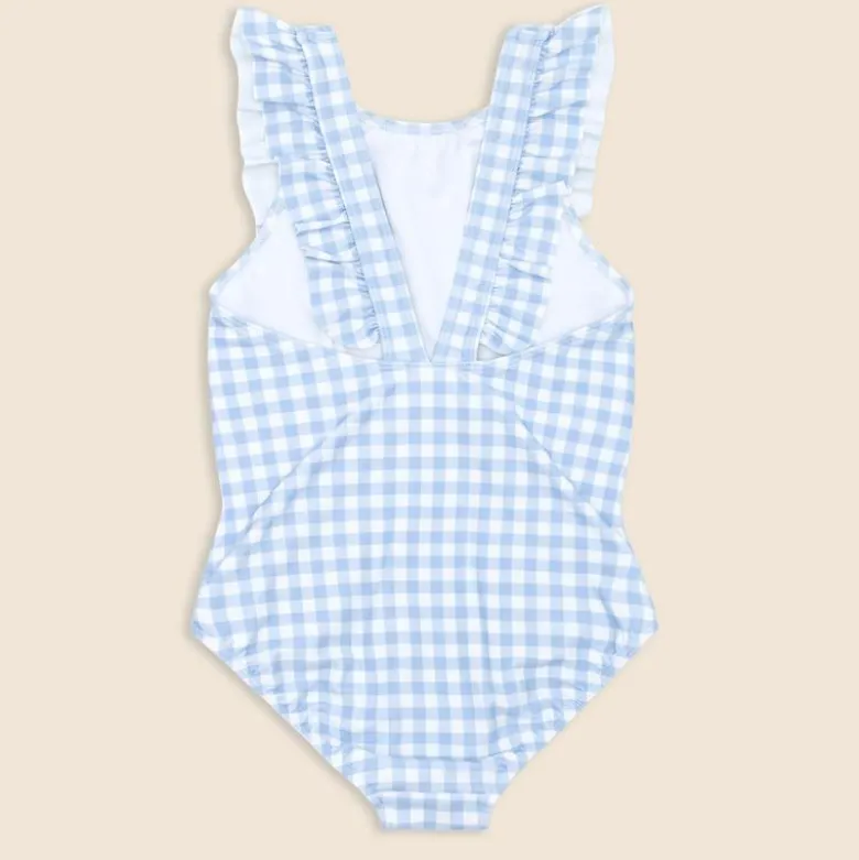 Girls' minnow™ ruffle one-piece