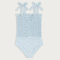 Girls' minnow™ smocked one-piece