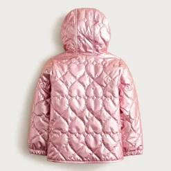 Girls' Pippa metallic quilted jacket with PrimaLoft®