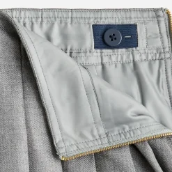 Girls' pleated skirt in twill
